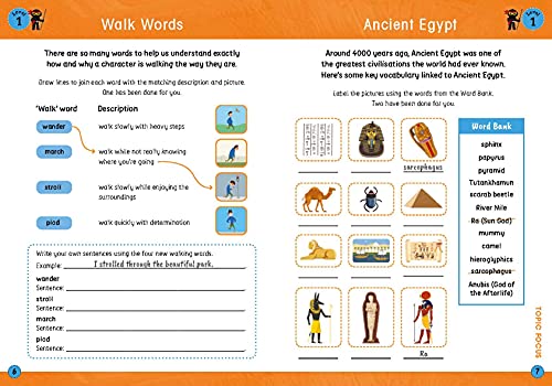Bloomsbury Education Vocabulary Ninja Workbook: Vocabulary Activities to Support Catch-Up and Home Learning for Ages 7-8