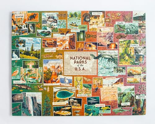 National Parks of the USA A Jigsaw Puzzle: 500 Piece Puzzle, Earthtones, 37 × 47.5 cm / 14.5 × 18.75 in - Image 4