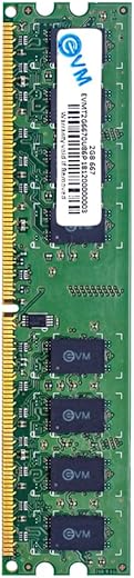 EVM 2GB DDR2 Desktop RAM 667MHz Long-DIMM Memory – Boost Your Computer’s Performance with Reliable and Efficient Memory Upgrade – 10 Year Warranty…