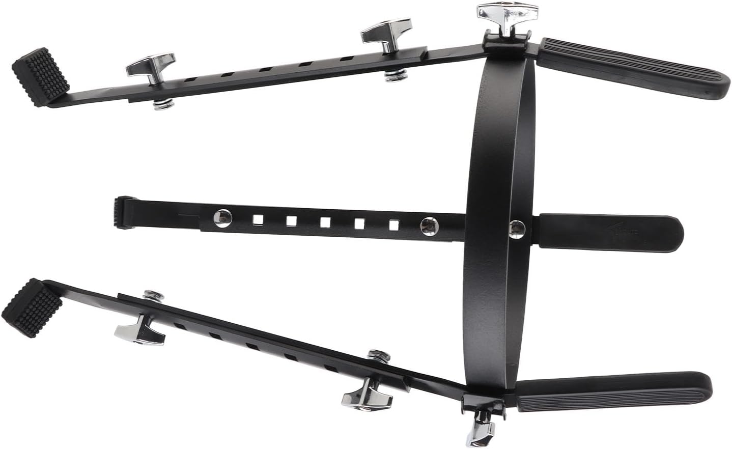 Drum Stand Iron Adjustable Conga Drum Stand Holder for Performance Practices Black Heavy Duty Stable Support Legs Universal Compatibility