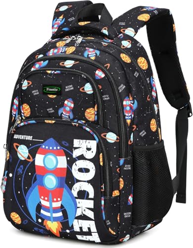 Image of Frantic Waterproof Polyester 26 L School Backpack School Bag Daypack Picnic Bag For Boys & Girl(4Zipper Parent)