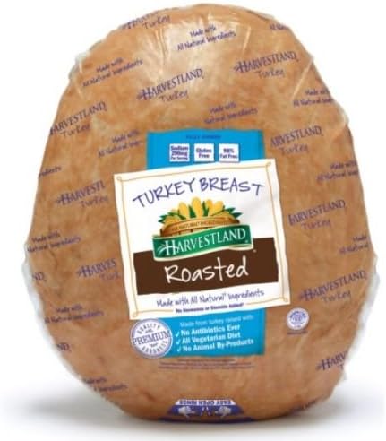 Harvestland Oven Roasted Turkey Breast, 6.5 Pound -- 2 per case.