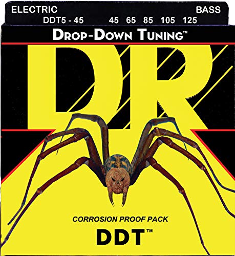 DR ベース弦 5弦 DROP-DOWN TUNING ステンレス .045-.125 DDT5-45