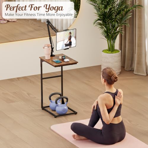 Floor Kindle Phone Tablet Stand with End Table for Overhead Bed,Counch by Cidaziya - Used condition - Image 8