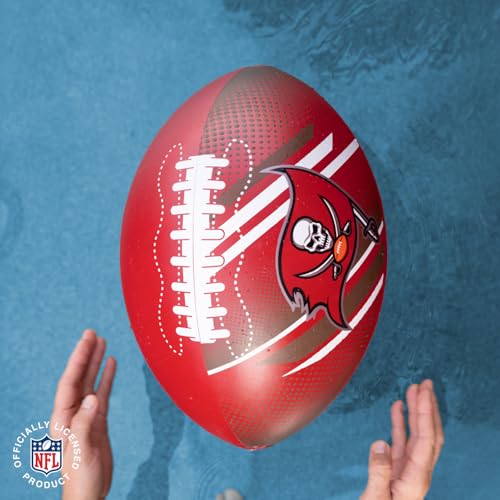 Image of BigMouth 18 inch Inflatable Pool Football Officially Licensed NFL Fan Gear Merchandise Beach Ball Games for Adults and Teens