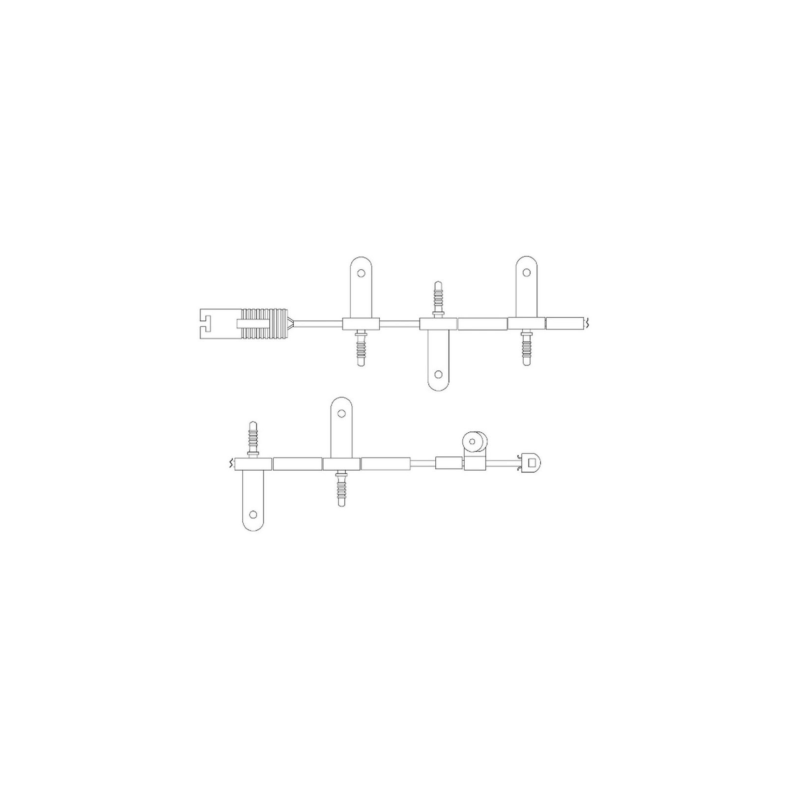 DELPHI LZ0164 Warnkontaktsatz Bremsbelagverschleiß Achssatz Vorne Kompatibel mit MINI Schrägheck R50, R53 34356761447 34356778175