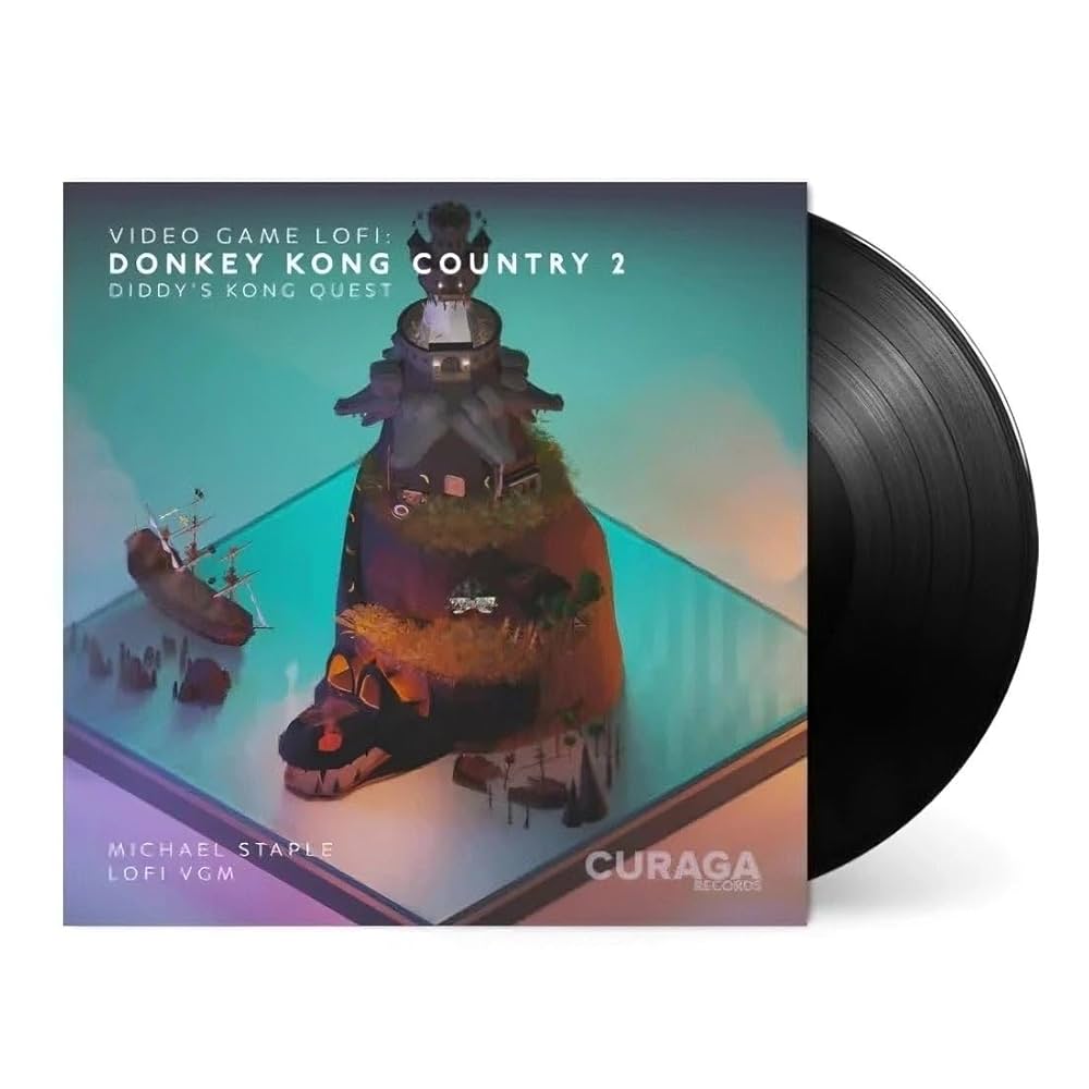 「Donkey Kong Country 2」Soundtrack　Vinyl Amazon.com: Video Game Lofi: Donkey Kong Country 2 (Original
