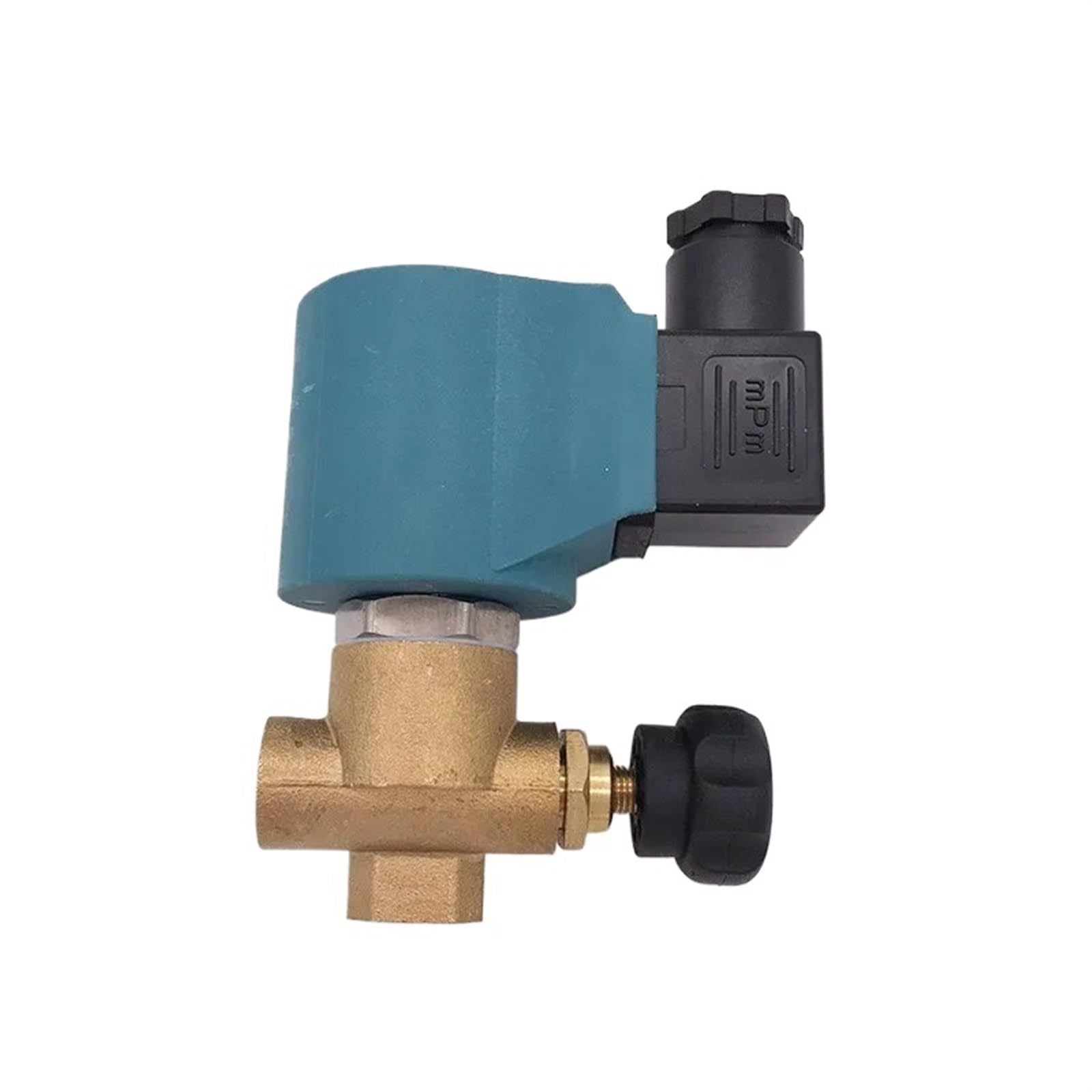 Normally Close Brass Temperature steam Solenoid Valve FKM G1/4" 110V 220VAC Adjustable Ironing Boiler Solenoid Valve(AC220V)