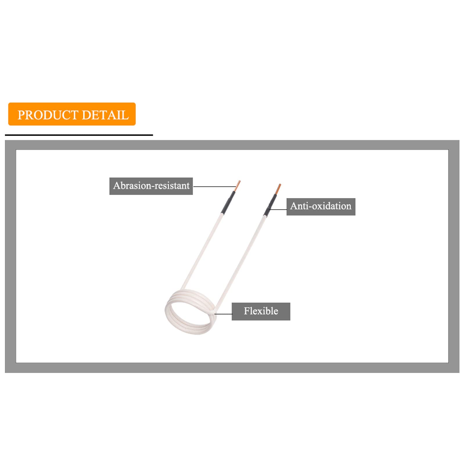 ViaGasaFamido Induktionsheizspule, Messing-Induktionsheizspulen-Set, 10