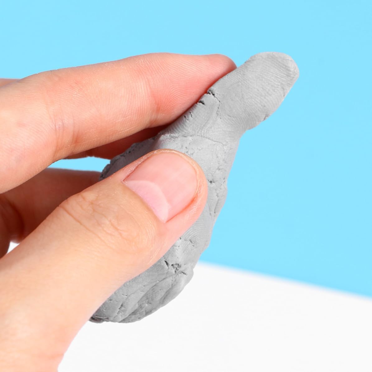 6pcs Grey Kneaded Art Eraser Set for Sketching and Drawing