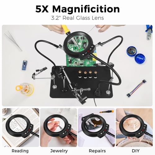 Station de soudure stable pour stabiliser vos circuits imprimés PCB - 3