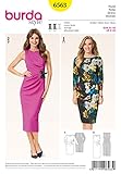 Schnittmuster Burda b6563 Schnittmuster Kleid Papier weiß 19 x 13 x 1 cm