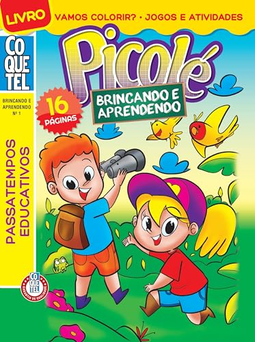 Livro Coquetel Brincando Aprendendo 1: