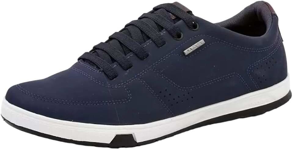 SapaTênis Masculino Pegada de Microfibra Navy Marinho - 41