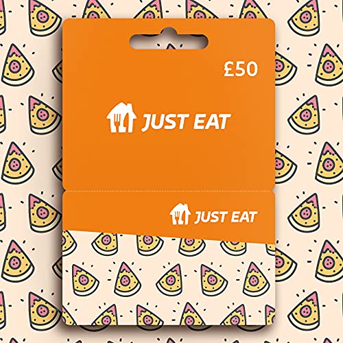 Image of Just Eat Physical Gift Card - UK Redemption Only - Delivered by Post - £50