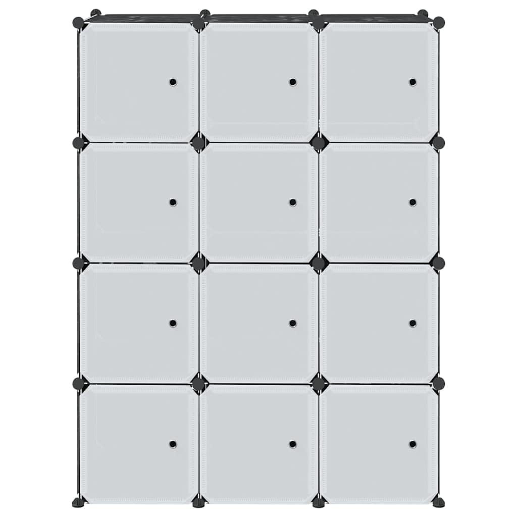 Organizador Cubos de Almacenamiento 12cubos Varillas Colgar PP,Casa y jardín,Productos del hogar,Organización y Almacenamiento,Almacenamiento de Ropa y armarios,10.4kg-4019582