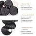Dinoce Compatible with Longqi Hair Peruvian Body Wave 3 Bundles 100% Unprocessed Virgin Remy Human Hair Weave Body Wavy 300g Natural Color (16 18 20 Inch)