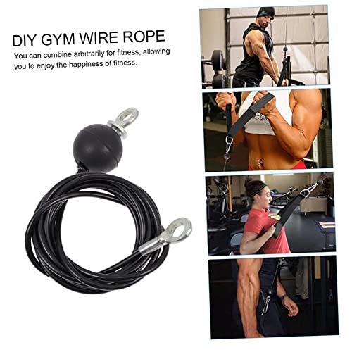 KITANDOVE 1 cabo metálico fitness sade cabo de ginástica anexos de máquina de exercício fio de aço p