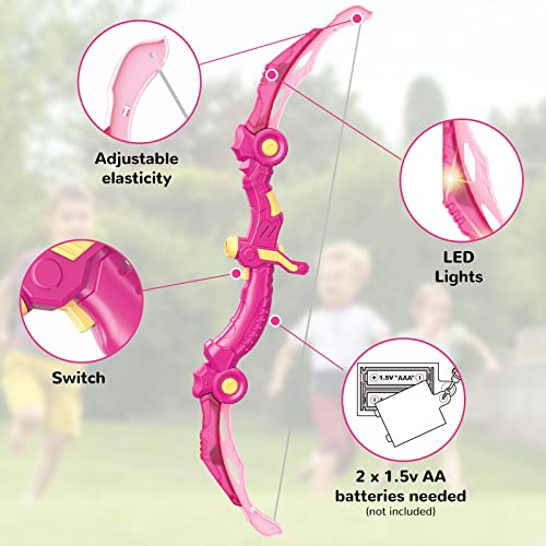 Gmaophy G2P RX BOW And Arrow Toys With Led Flash Lights For Girls 5 6 7 8 9 10 Year Old, Archery Set Indoor Outdoor Activity thumb #3
