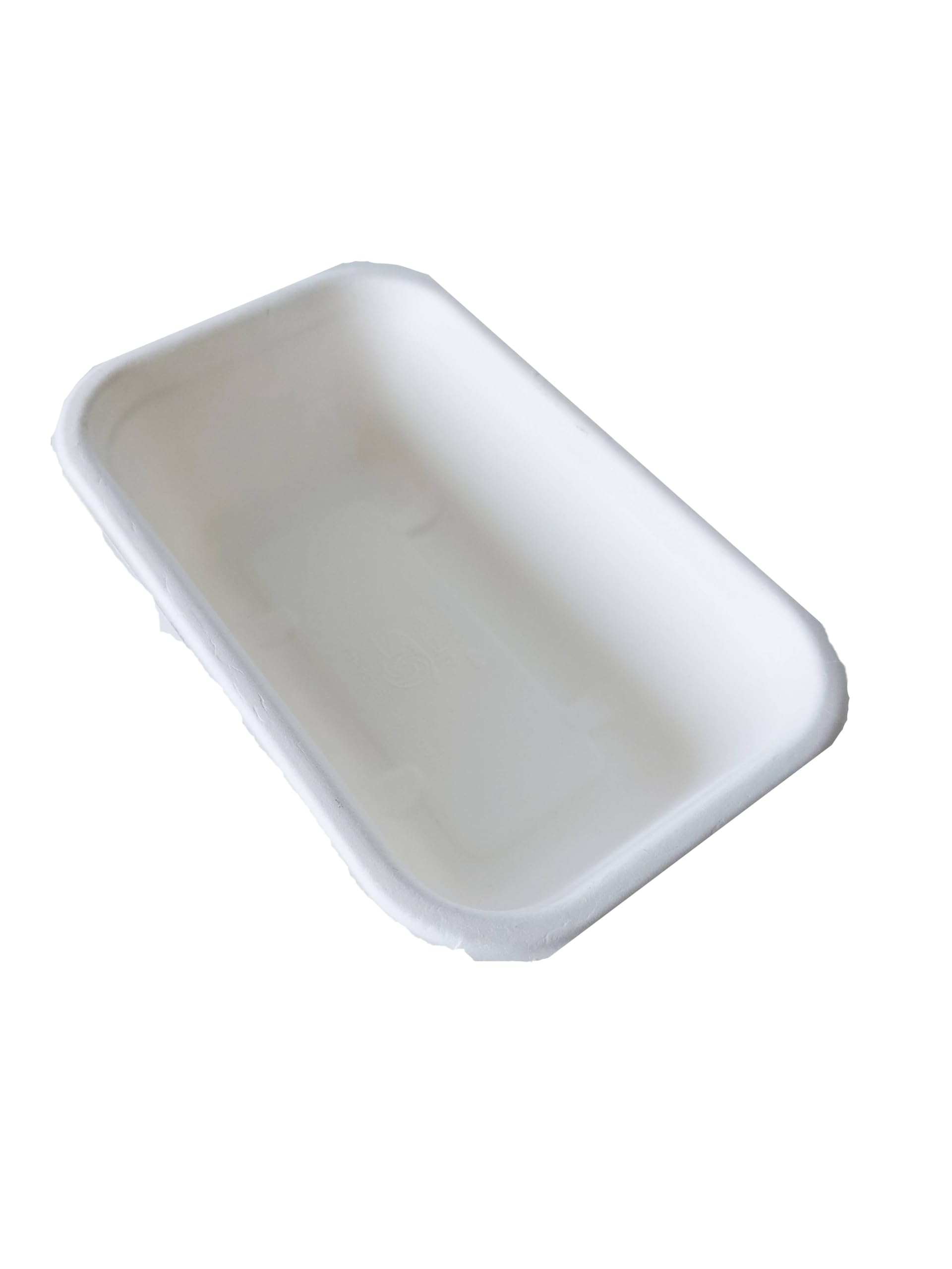 Vaschette in cellulosa 750-1000 ml con coperchio compostabili 100% take away bio 50 pz