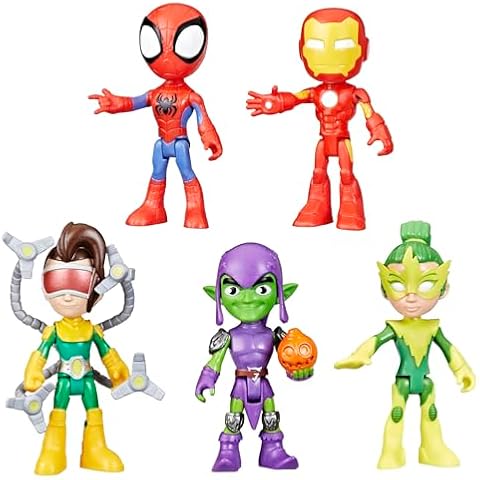 Marvel Spidey Friends & Foes Action Figures Set Cover