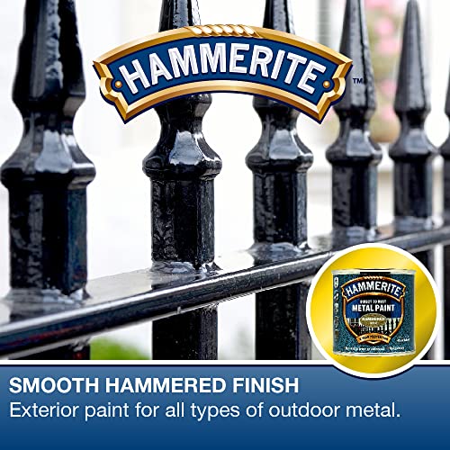 Hammerite 5084818 Metal Paint Hammered Gold 250ml.