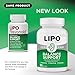 Lipo-Flavonoid for Vertigo & Dizziness Relief, Clinically Tested Formula with Ginkgo Biloba, Vitamin D, & Vitamin B Complex, Inner Ear Health & Balance Support, 30-Count (Pack of 1)