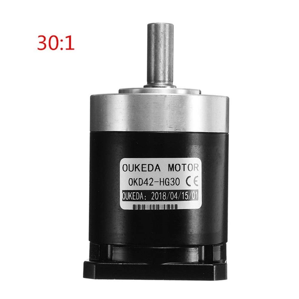 High strength Nema 42 Planetary Reduction Gear Motor Ratio 5:1 10:1 15:1 20:1 25:1 30:1 40:1 50:1 100:1-15:1,Durable and high quality (Size : 30:1)