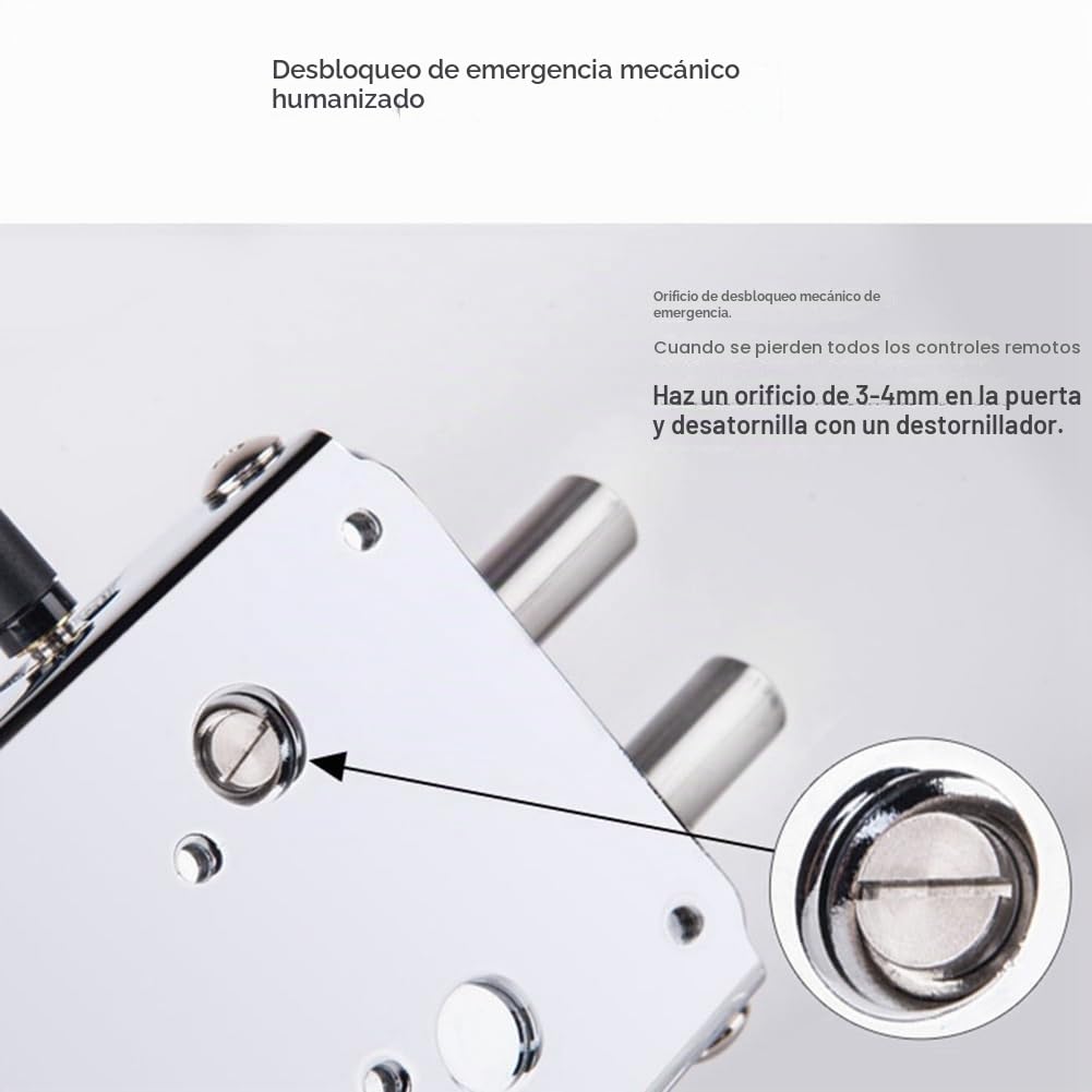Tuya Wifi Control Remoto Inteligente Cerradura de Puerta Cerradura InaláMbrica Bluetooth Cerrojo Invisible Cerraduras Ocultas Sin Llave
