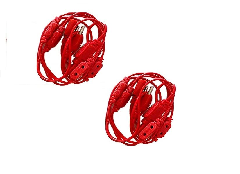 LED Power Cable/ 7 Connector Cable for Decorative LED Lights for Diwali Christmas Wedding/Jointer Cable for led Lights for Home Decoration/Diwali Lights Jointer Cable (light connector set of 2)-image-36