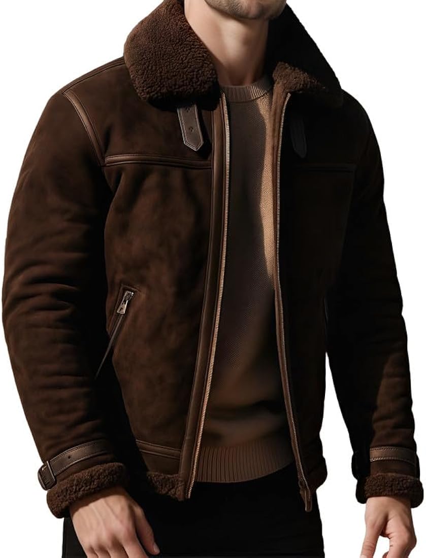 Buy Urbanhides Storm Thread Premium Urban Suede Leather Jackets
