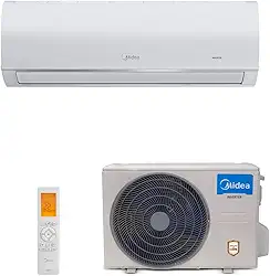 Ar condicionado Split Hi Wall Midea Connect Inverter 12.000 Btus Frio 127v R-32