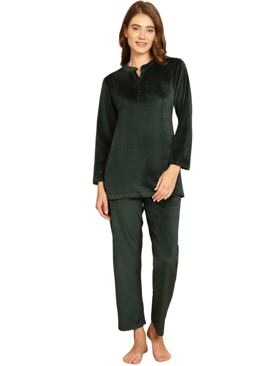fnocks Women’s Winter Co-Ords Set – Full Sleeves Top & Pyjama-picture-34