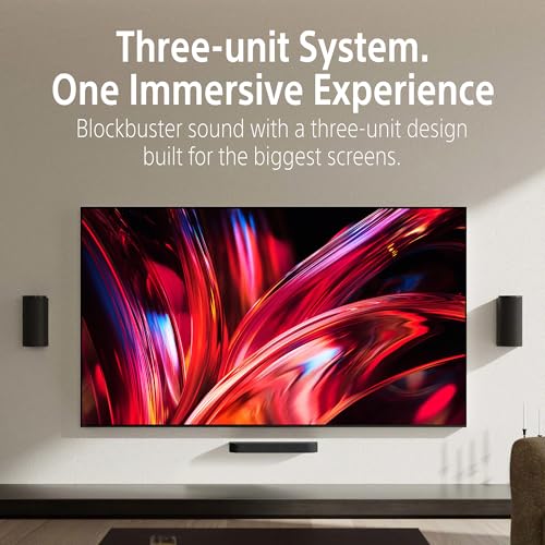 Image of Sony BRAVIA Theater Trio Home Theater Audio System (HT-A8) with Rear 9 Wireless Rear Speakers (SA-RS9) Bundle