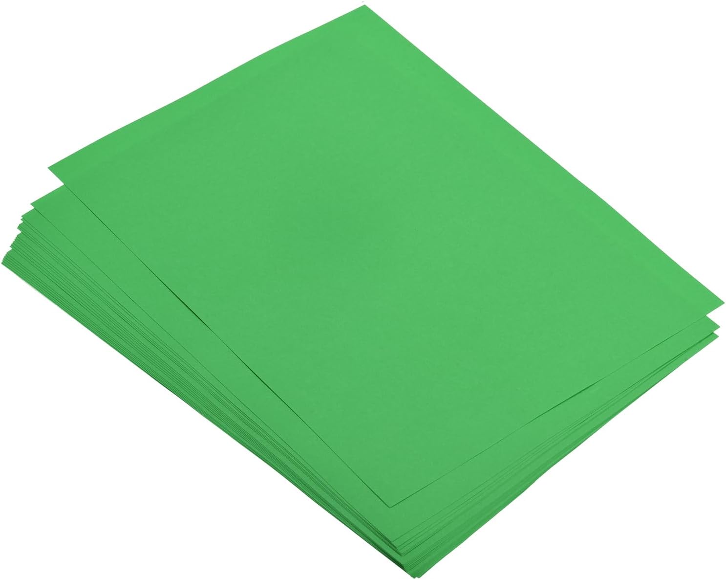 Generic 50 Sheets Colored Copy Paper 8.3 x 5.8 Inch Printer Paper 80gsm Dark Green for Office Printing, Document Copying, Invitations, Forms, Art Projects