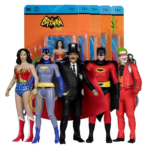 McFarlane Toys - DC Retro 5pack (Batman 66' Comic) 6in Action Figure