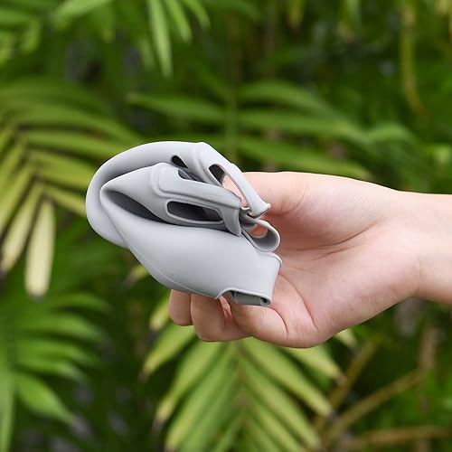 Miniatura 5 de BTG Funda protectora de silicona Funda antiarañazos para DJI Air 3Mavic 3 ProMini 3Mini 2 RC-N1N2 Accesorios de control remoto (negro)