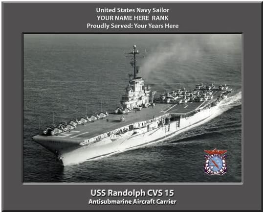 USS Randolph CVS-15 Personalized United States Navy Ship