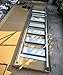 EXCLURA Attic Aluminum Escape Loft Stairs, Attic Egress Wall Ladder with 5 1/4