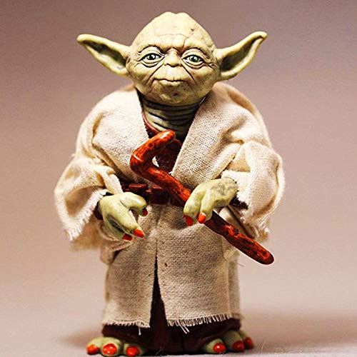 Star Wars: Yoda Carácter 13CM Figura De Acción Colección Animada Modelo Estatua-Genius Amor