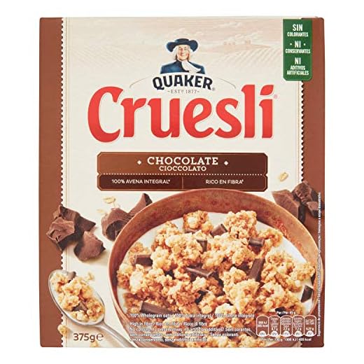 Quaker Cruesli Chocolate, 375g