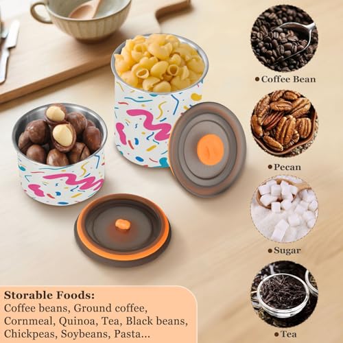 Envase hermético para café acero inoxidable 17oz Qilmy miniatura 6