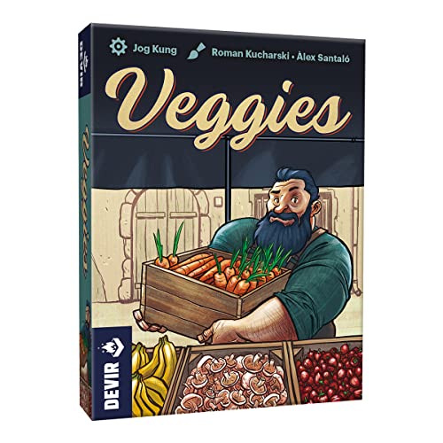 Devir - Veggies, Devir Pocket, Juego de Mesa de Cartas, Juego de Mesa...