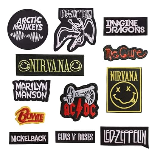Lote de 12 parches termoadhesivos para ropa, parches decorativos bordados de tela