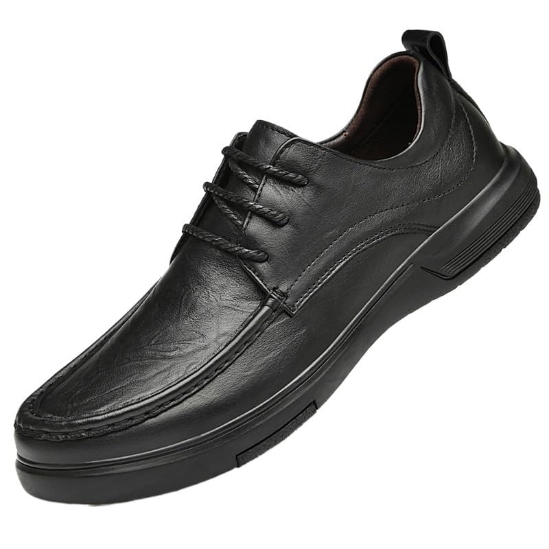 Luxury Men Leather Shoes All-Match Formal Dress Shoes for Male Party Wedding Office Work Shoes Lace-up Business Casual Oxfords