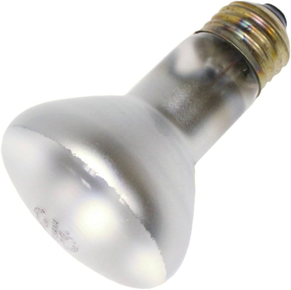 LEDVANCE Incandescent 45W R20 Reflector Light Bulb, 130 Volt, E26 Medium Base, Frosted Finish, Dimmable, 1 Pack, Flood