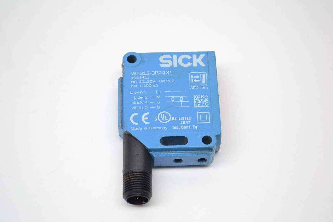 SICK WTB12-3P2431 1041411 PHOTOELECTRIC SWITCH 10-30V-DC 100MA SENSOR B459262