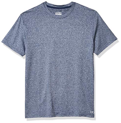 2(X)IST mens Active Essential Short Sleeve T-shirt T Shirt, Navy, Medium US
