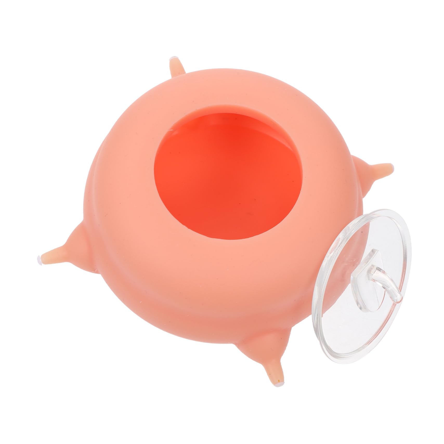 Toyvian Biberon per Cuccioli e Gattini in Silicone Rosa, Elastico e Facile da Riporre, per L’Allattamento di Piccoli Animali e Addestramento | Mangiatoia per Cuccioli, Feeder Multi-Ugelli per Cani e Gatti, Contenitore per Latte per Piccoli Animali
