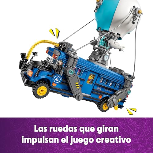 LEGO Fortnite Autobús de Batalla - Vehículo del Videojuego con 9 Minifiguras de Personajes y Accesorios - Regalo Gamer para Niños y Niñas de 10+ Años y Adolescentes - Juguetes de Navidad 77073 5 Lego Fortnite Autobús De Batalla - Vehículo Del Videojuego Con 9 Minifiguras De Personajes Y Accesorios - Regalo Gamer Para Niños Y Niñas De 10+ Años Y Adolescentes - Juguetes De Navidad 77073